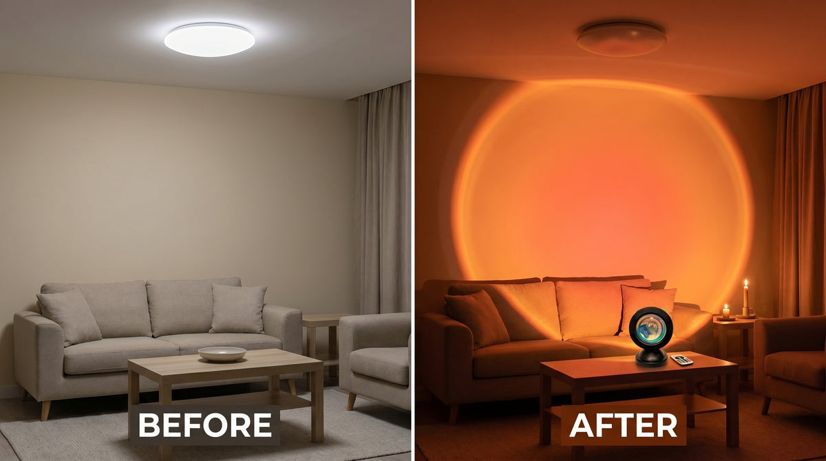 Transform any room in seconds.