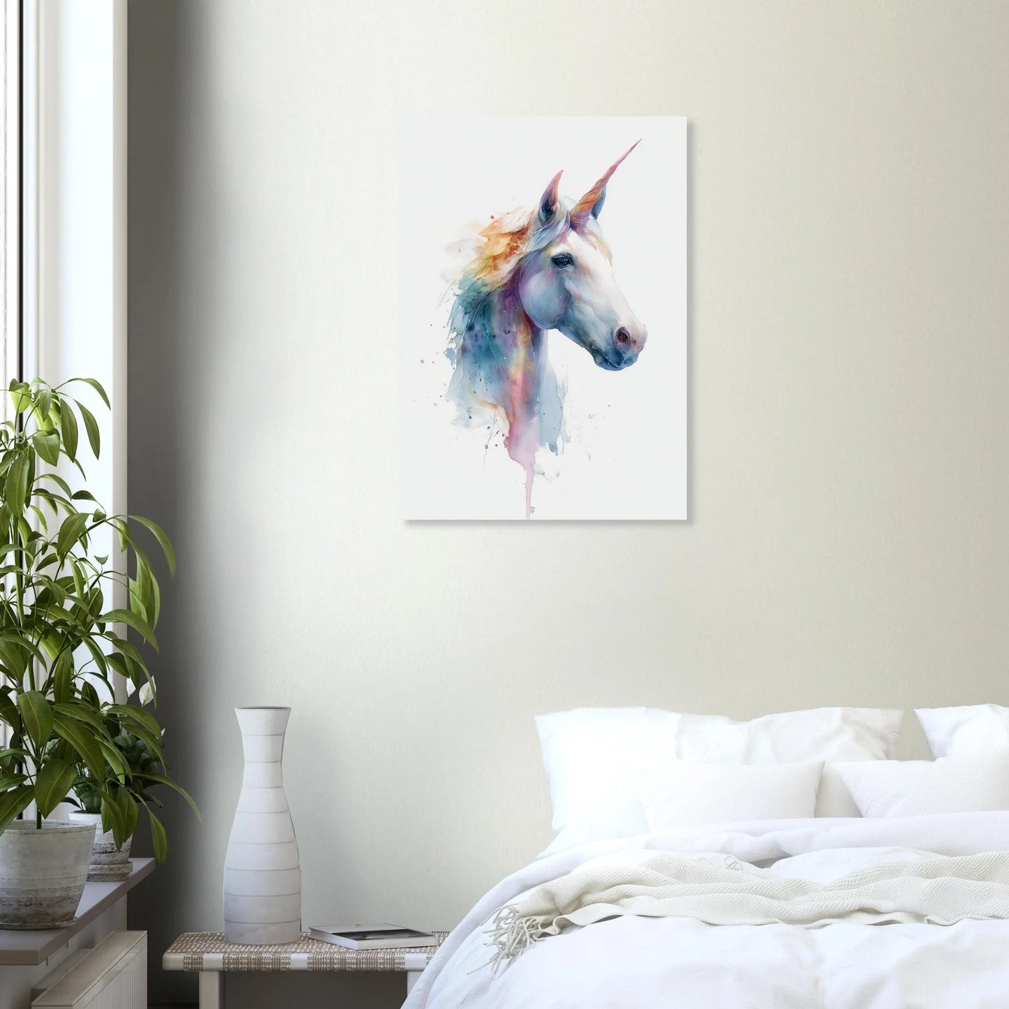 Unicorn - Dreamy Unicorn Art Poster