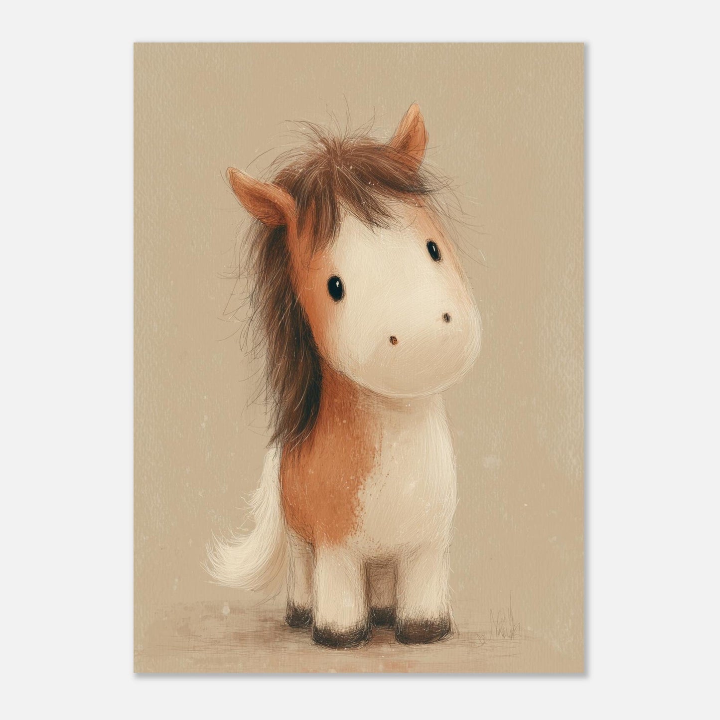 Young Riders - Little Pony - Horse Art Poster