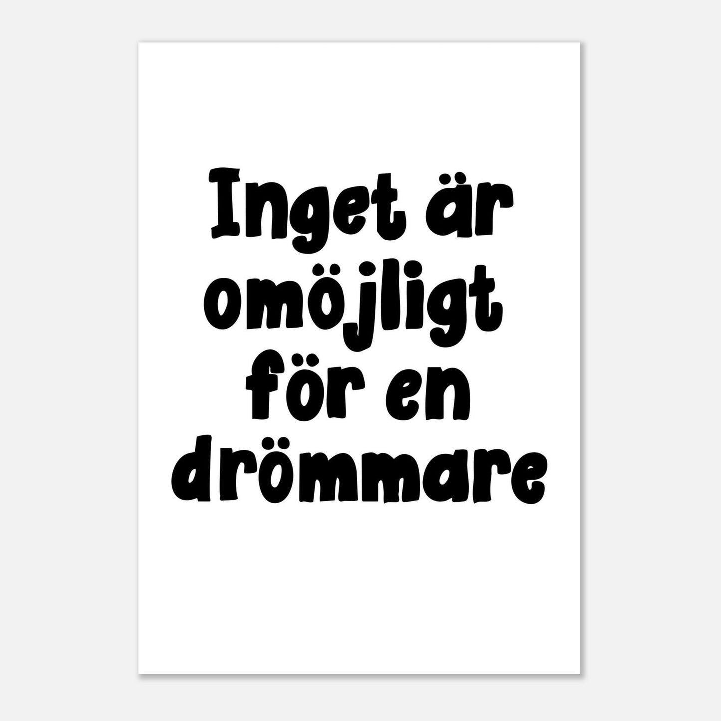 Poster | Drömmare