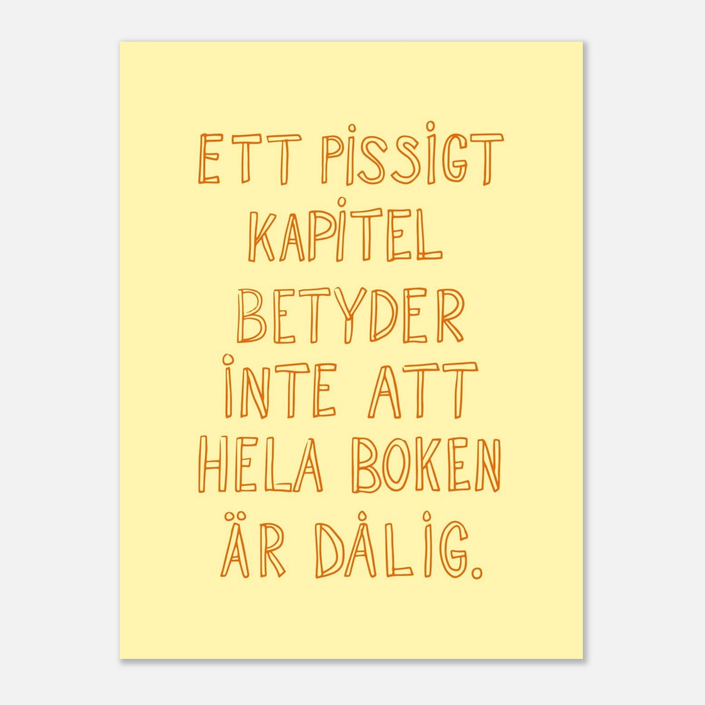 Poster | Ett pissigt kapitel