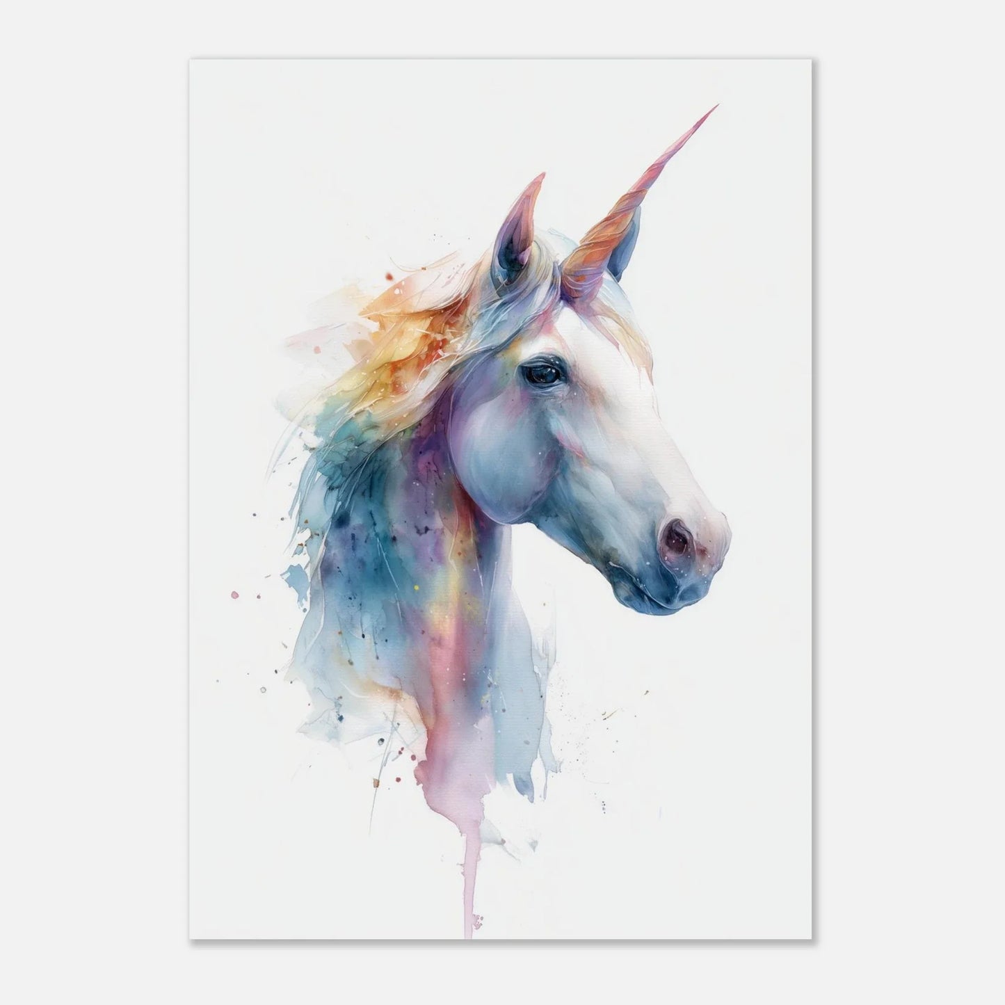 Unicorn - Dreamy Unicorn Art Poster