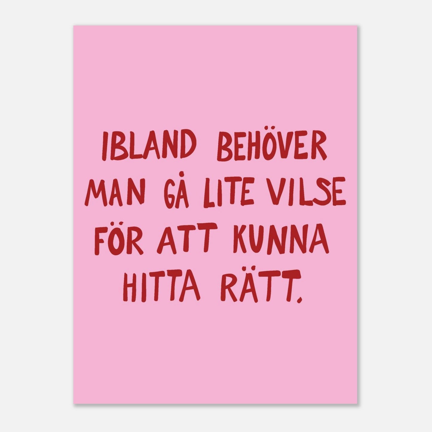 Poster | Gå vilse
