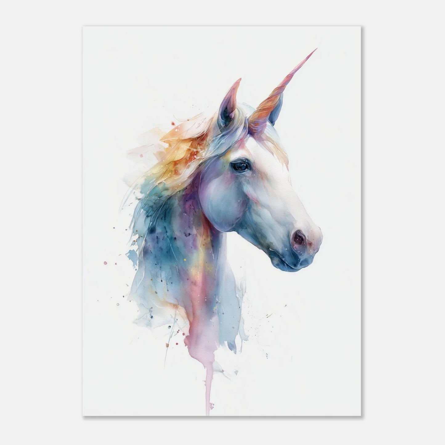 Unicorn - Dreamy Unicorn Art Poster