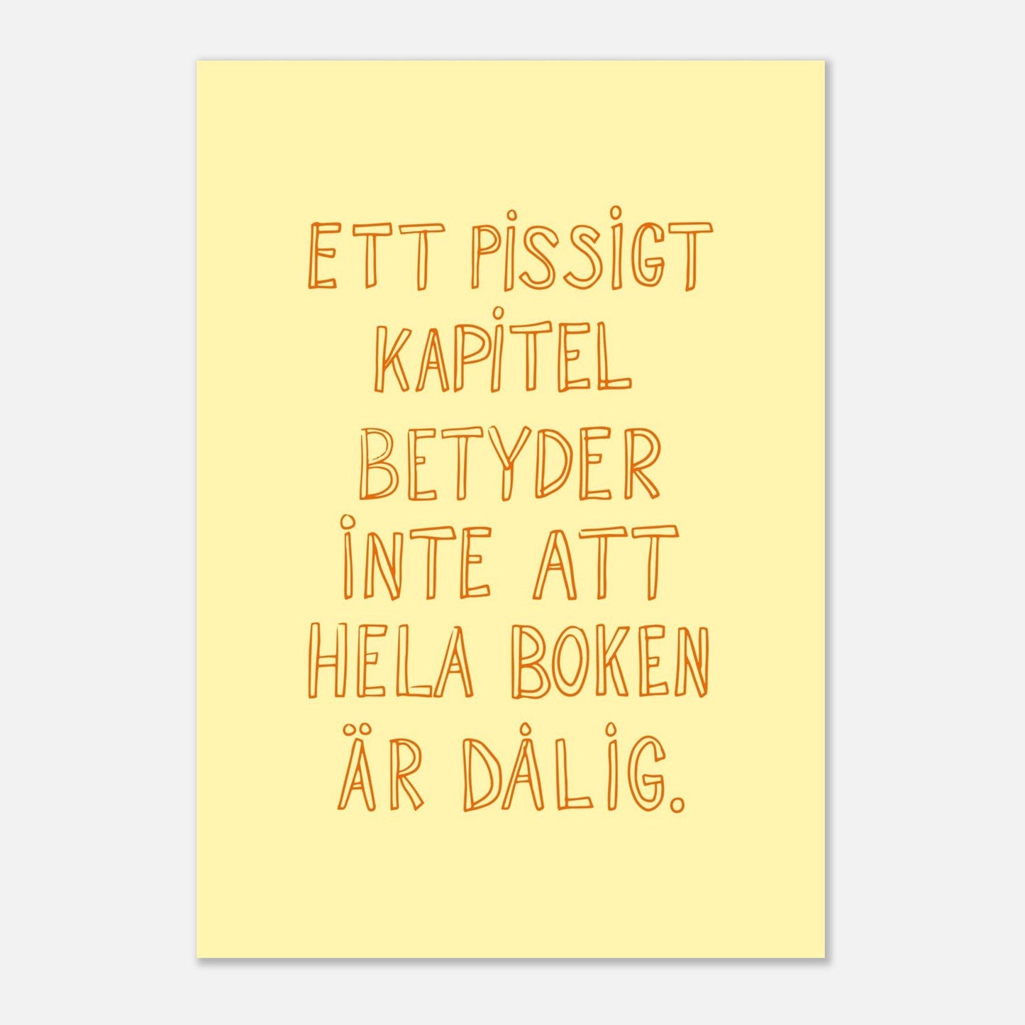 Poster | Ett pissigt kapitel