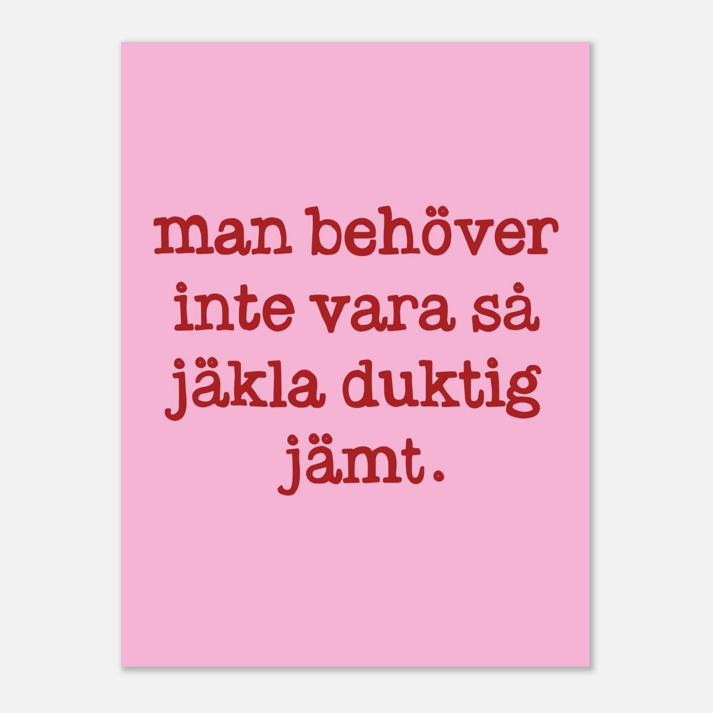Poster | Duktig