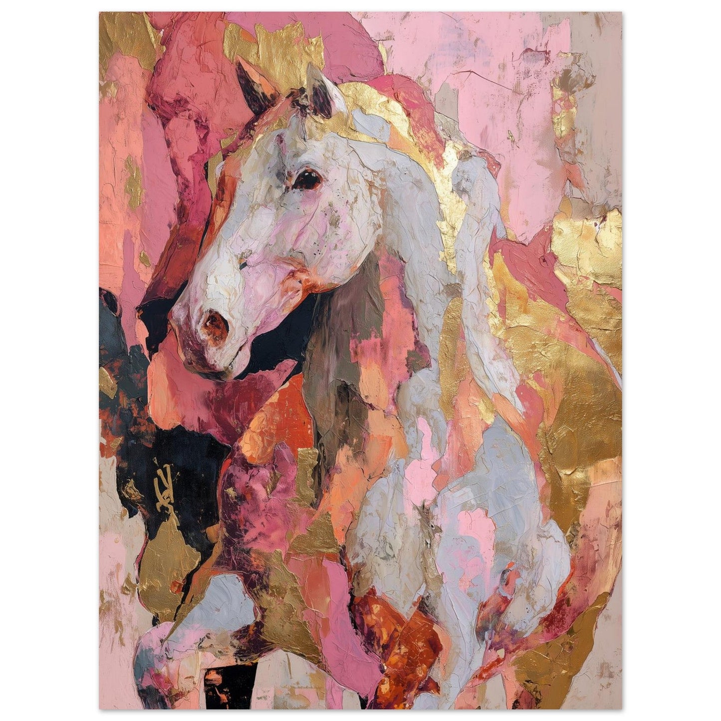 Blush & Gold – Soft Power - Poster