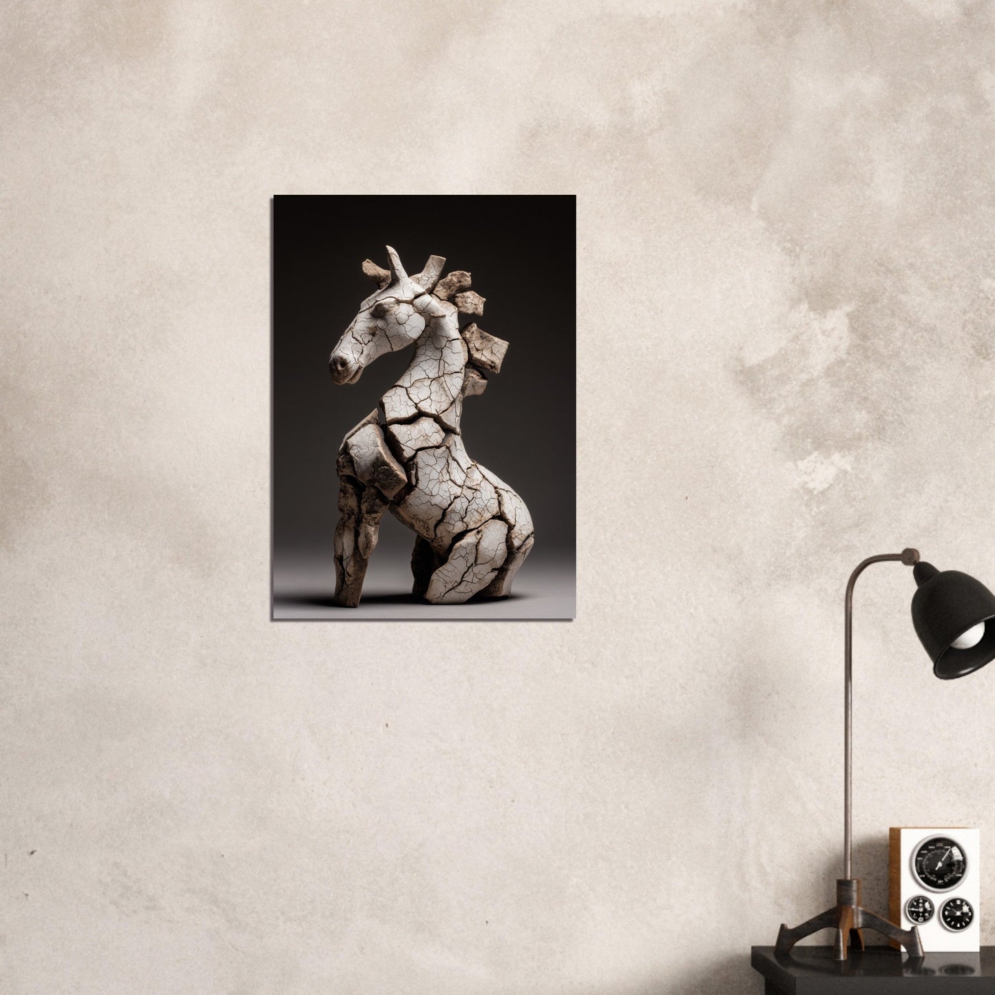 Endurance – Abstract Horse Art Poster