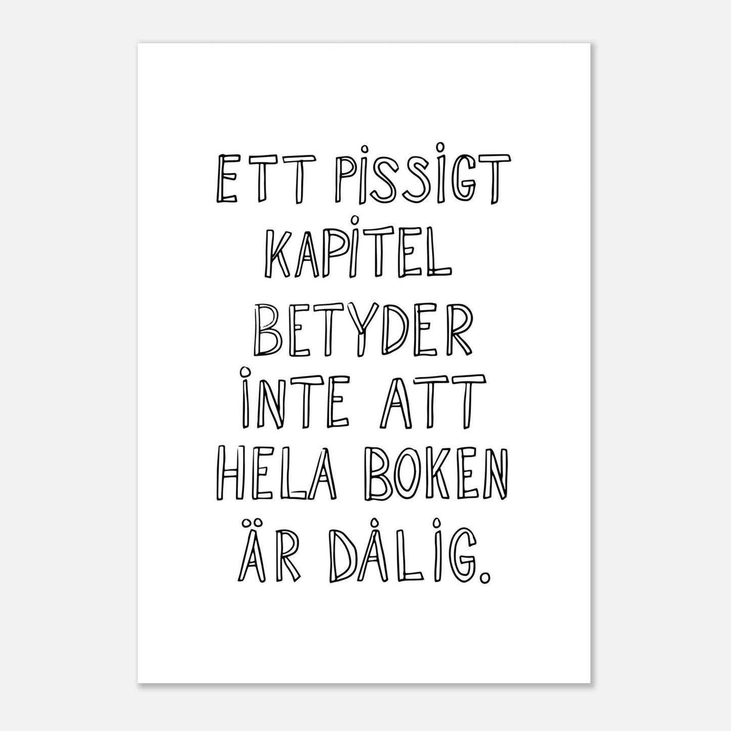 Poster | Ett pissigt kapitel