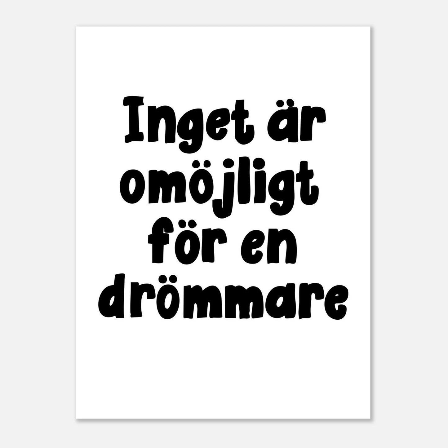 Poster | Drömmare