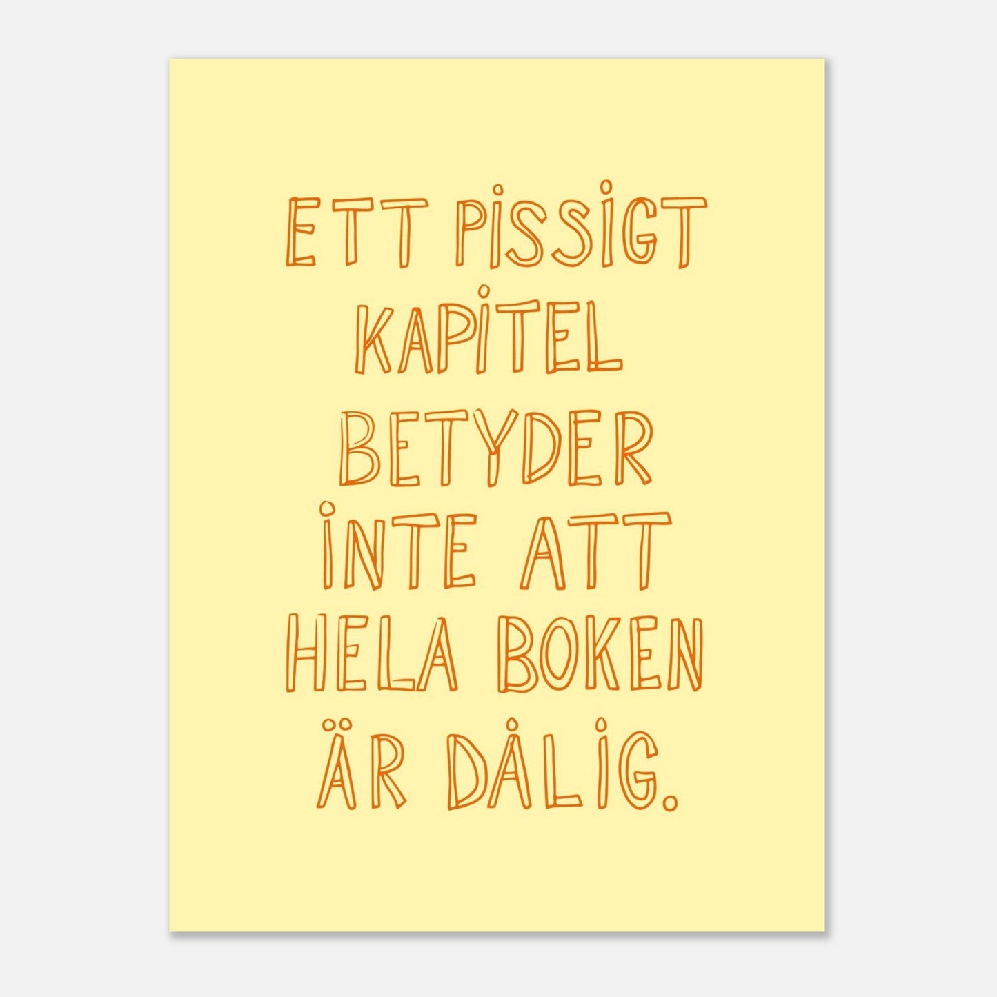 Poster | Ett pissigt kapitel