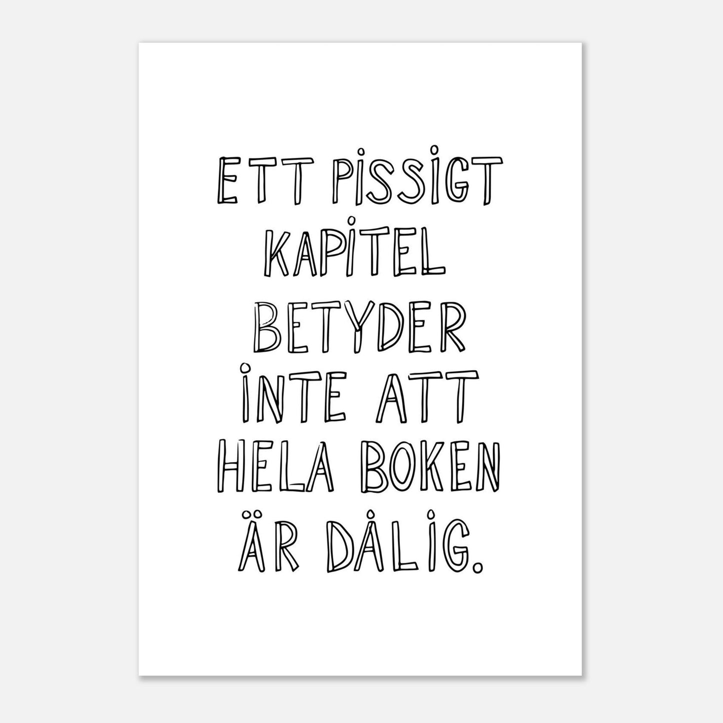 Poster | Ett pissigt kapitel