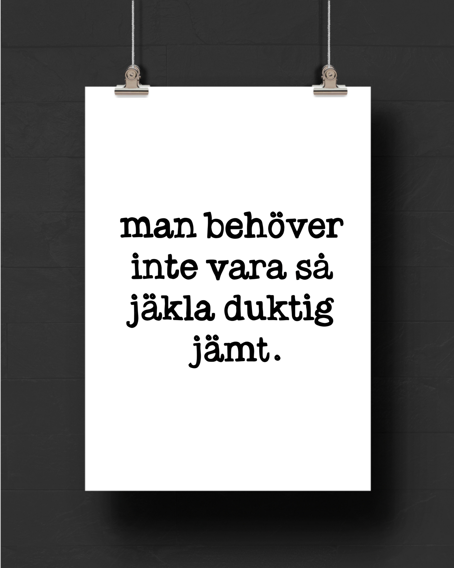 Poster | Duktig