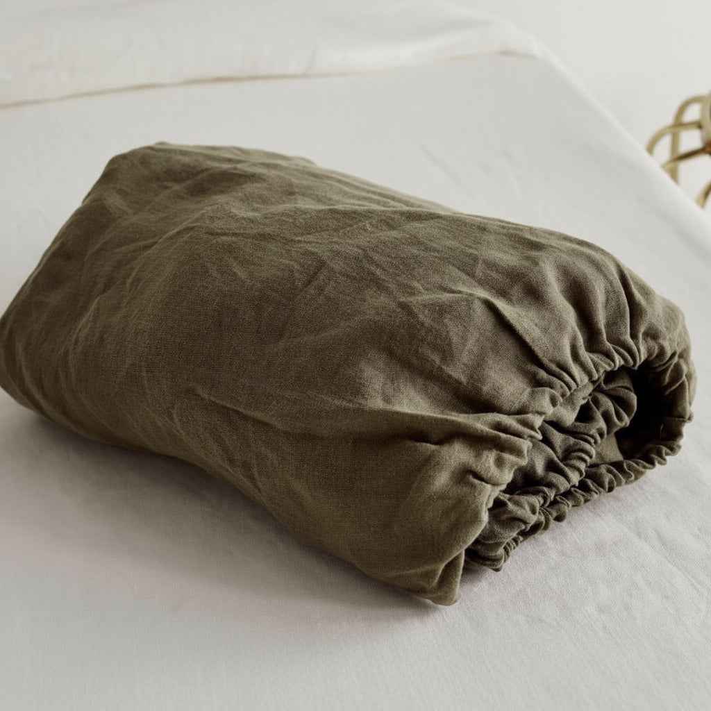 Dra-på-lakan ECO Hampa – Hållbart och temperaturreglerande naturmaterial (180x200 cm)