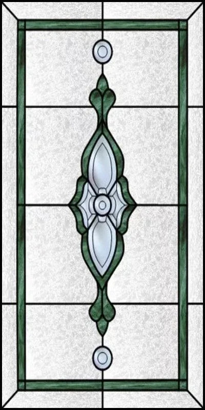 Fönsterfilm blyinfattat glas i elegant motiv