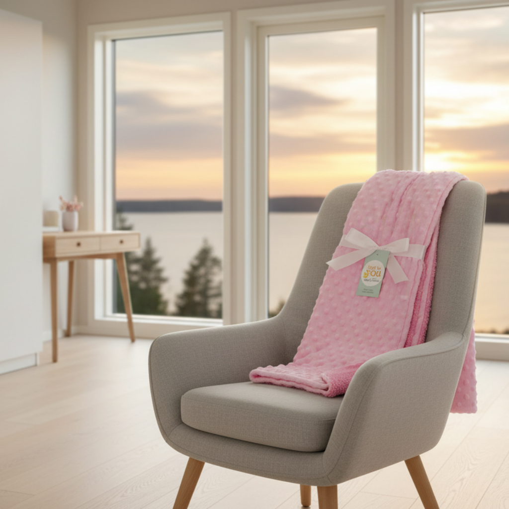 Babyfilt POLAREN – Mjuk och trygg filt för de minsta (76x102cm)