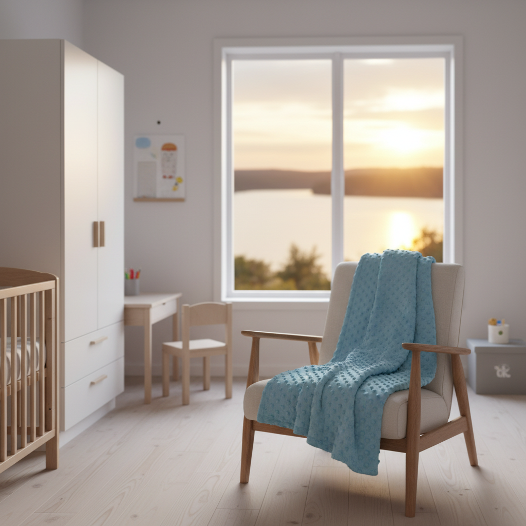Babyfilt POLAREN – Mjuk och trygg filt för de minsta (76x102cm)