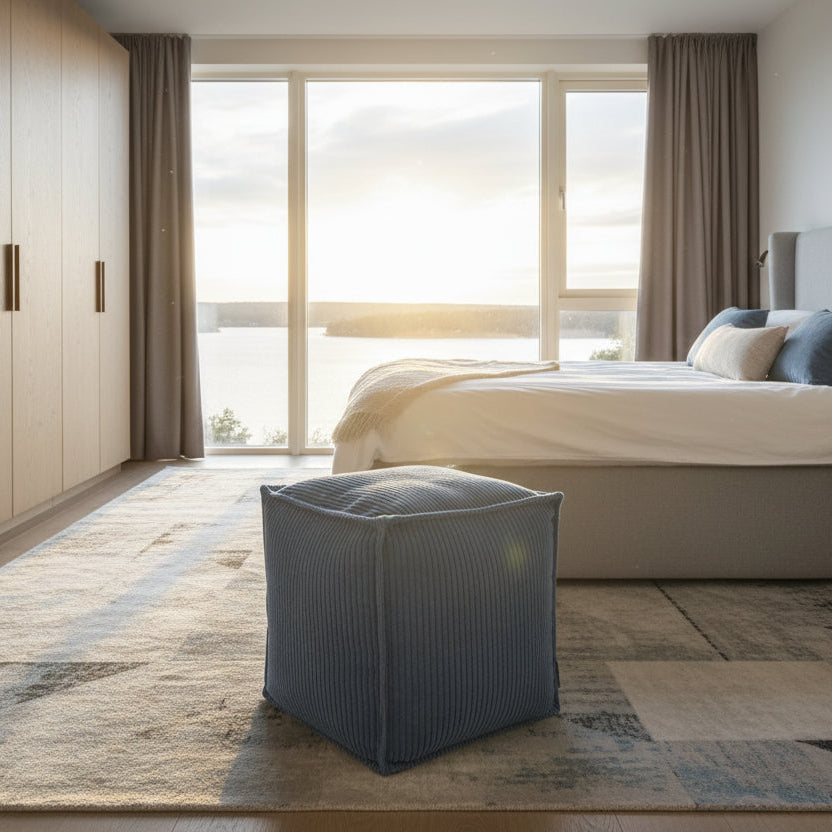Sittpuff KUBEN – Stilren och mångsidig sittmöbel i modern design