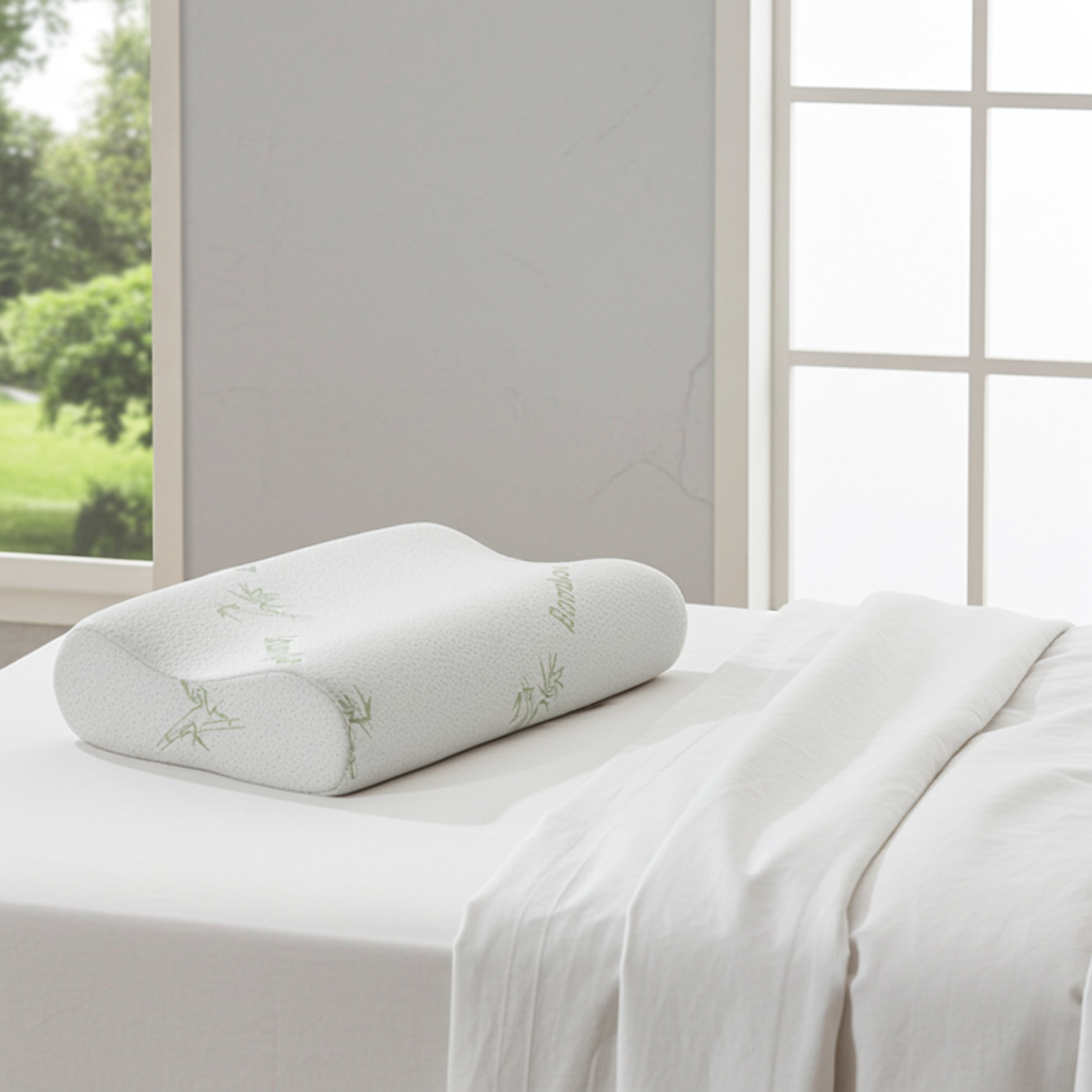 Kudde BAMBU – Ergonomisk nackkudde för optimalt stöd och komfort (Flera storlekar)