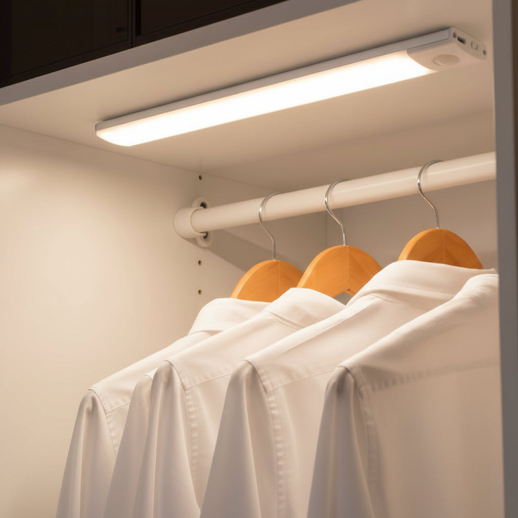 Garderobsbelysning DOLDIS – Smart belysning med rörelsesensor