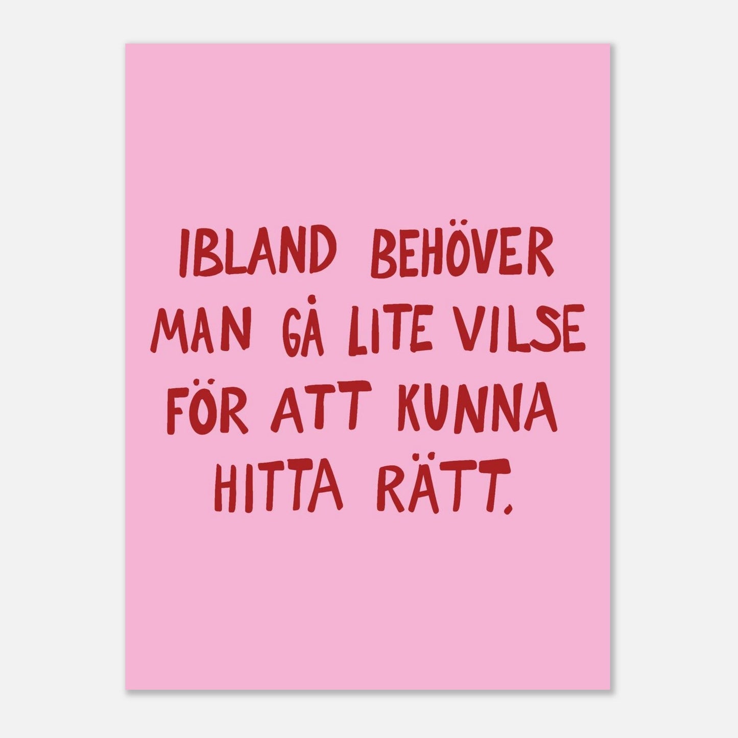 Poster | Gå vilse