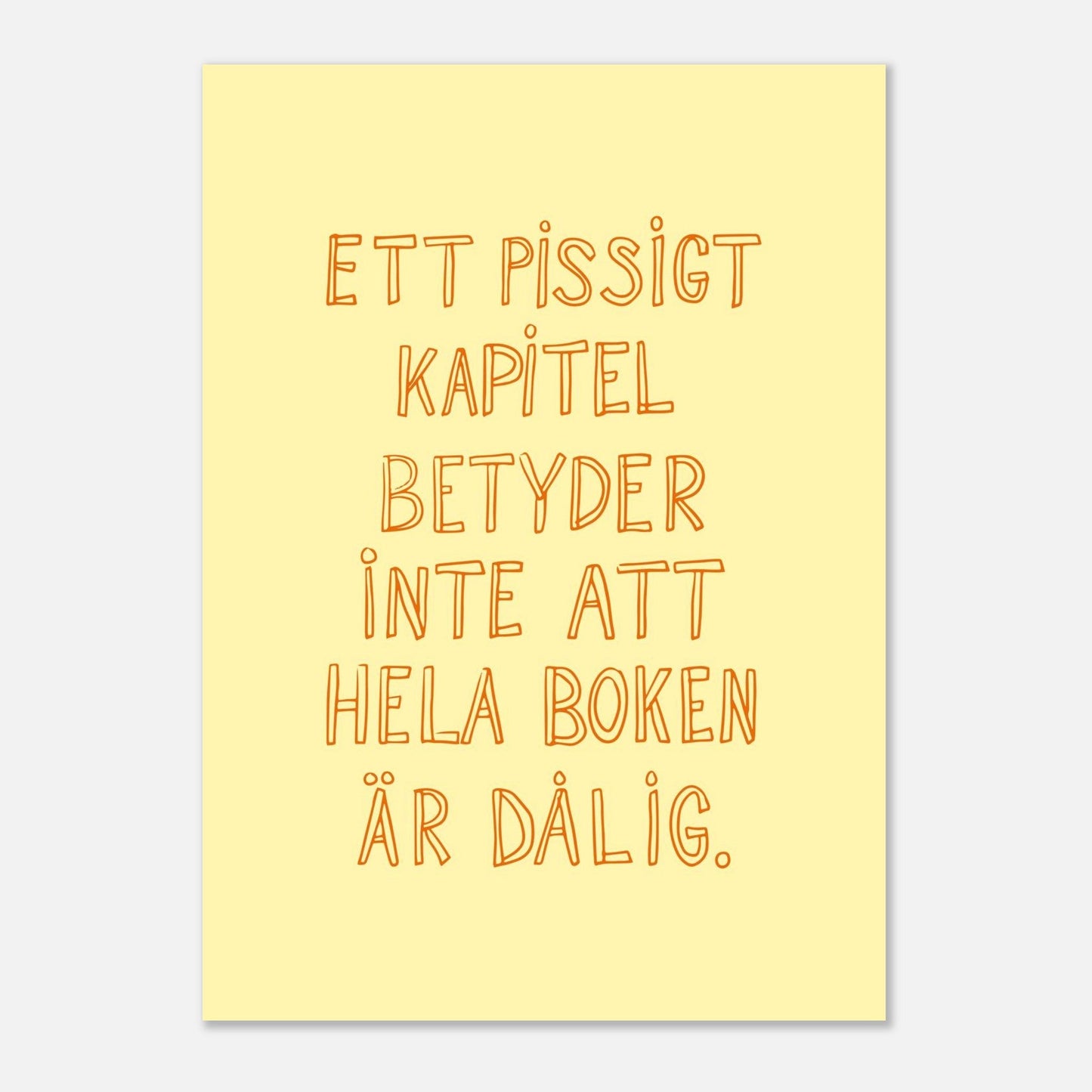Poster | Ett pissigt kapitel