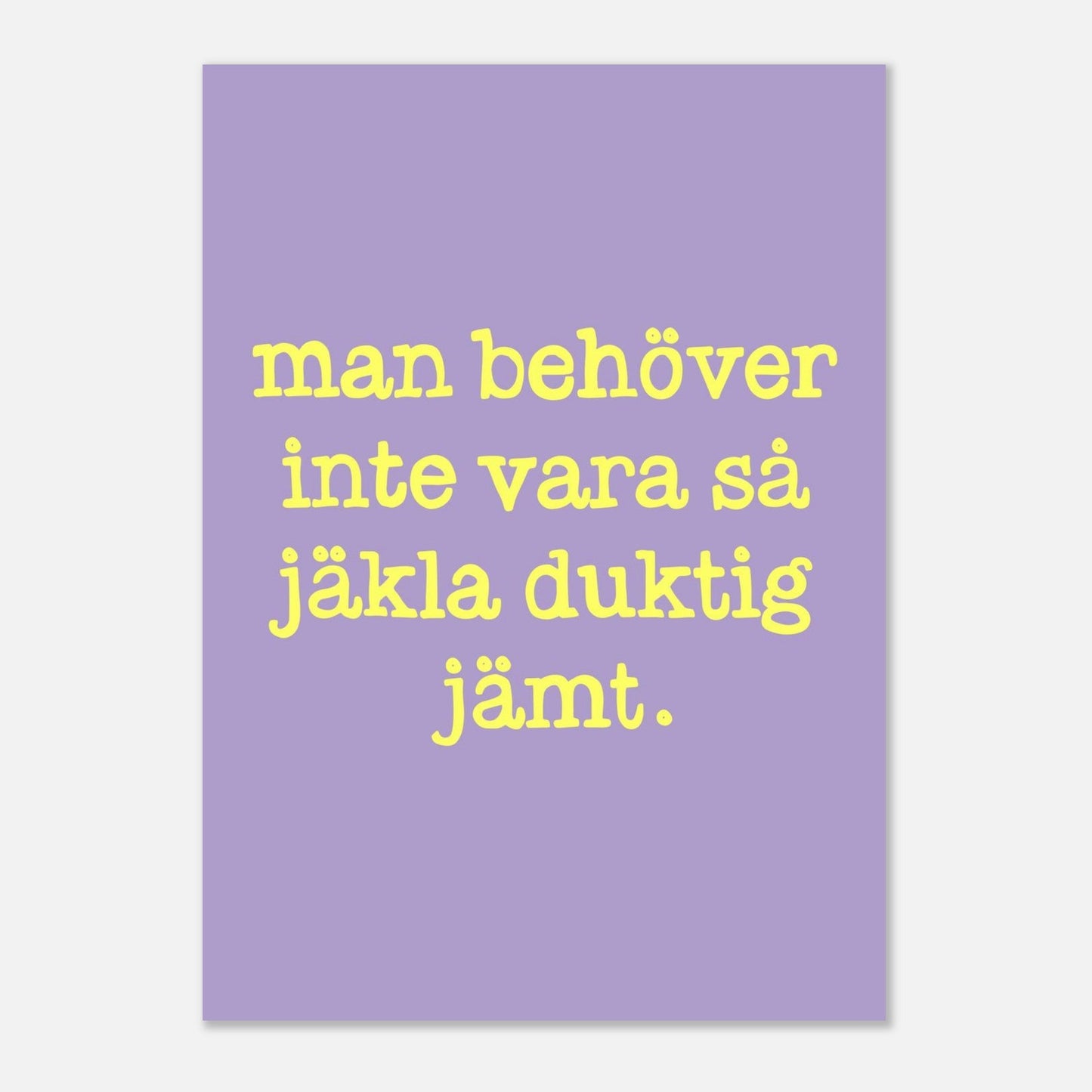 Poster | Duktig