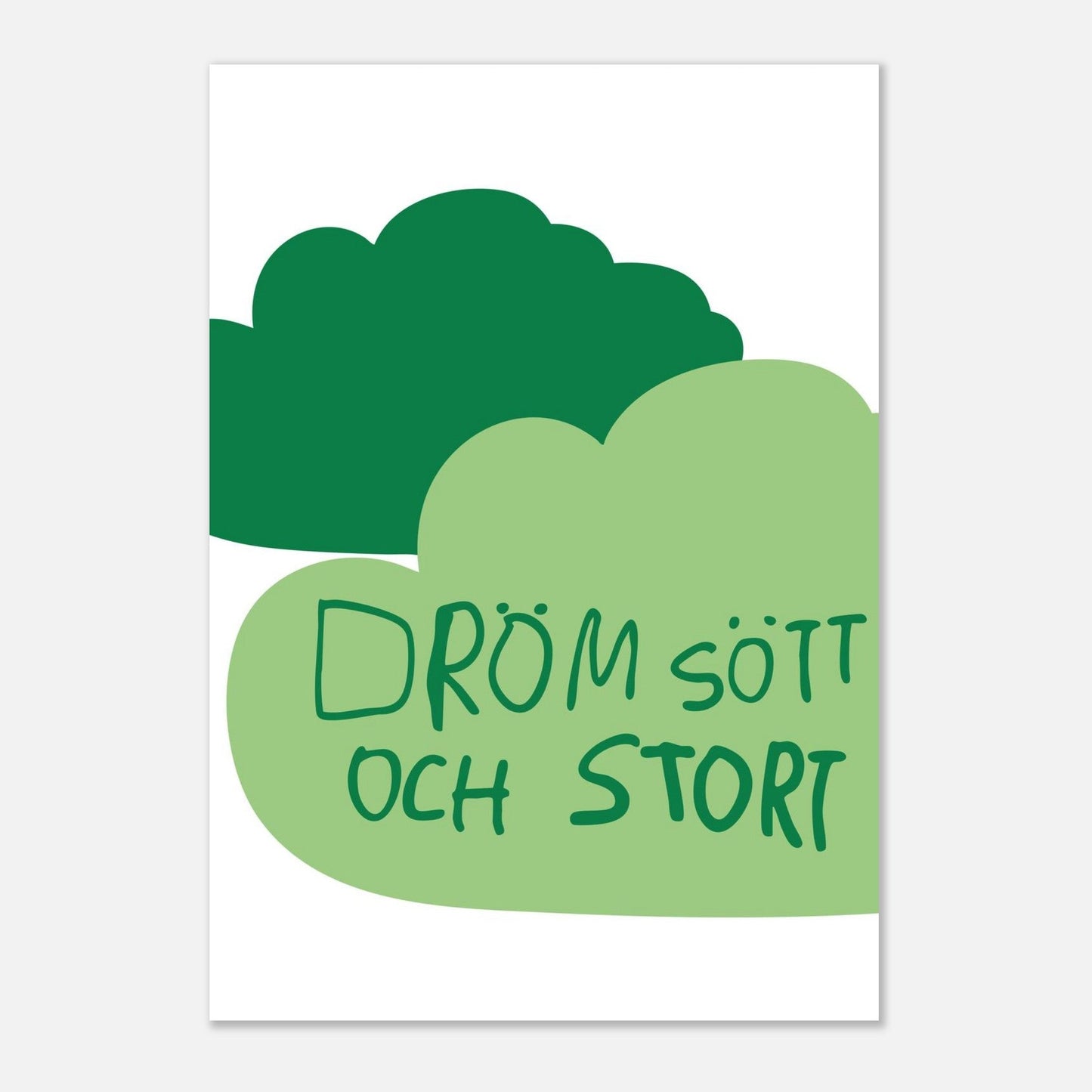 Poster | Dröm stort