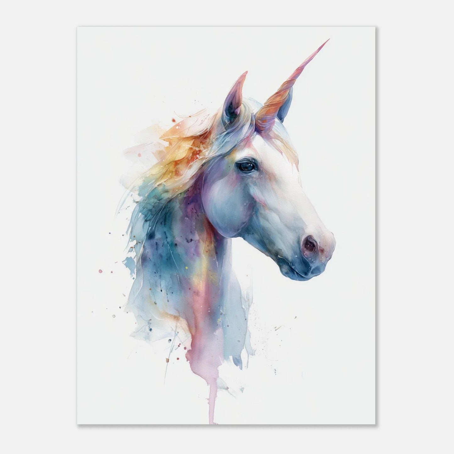 Unicorn - Dreamy Unicorn Art Poster