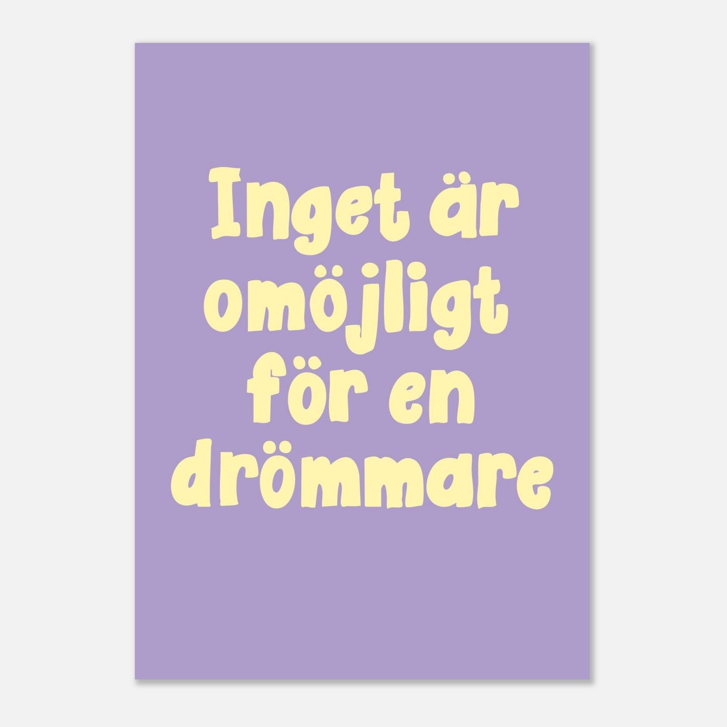 Poster | Drömmare