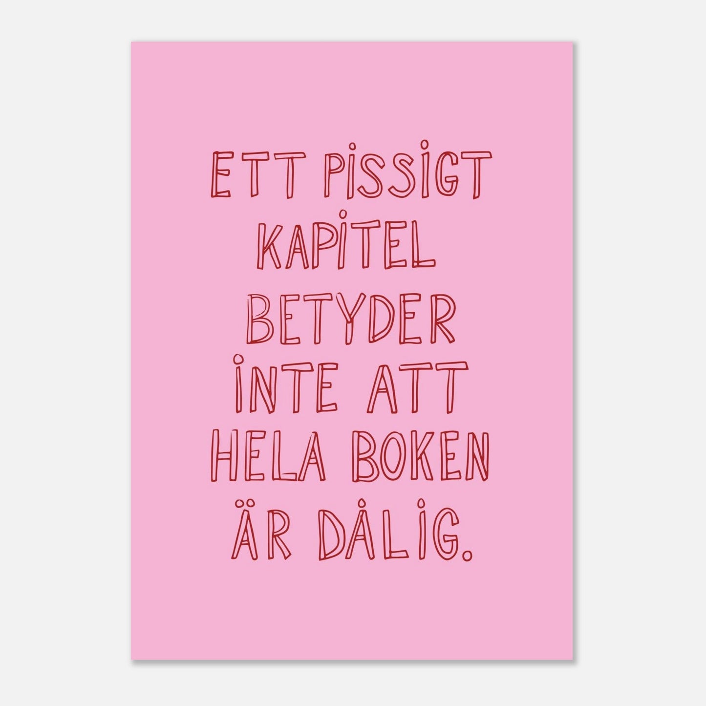 Poster | Ett pissigt kapitel