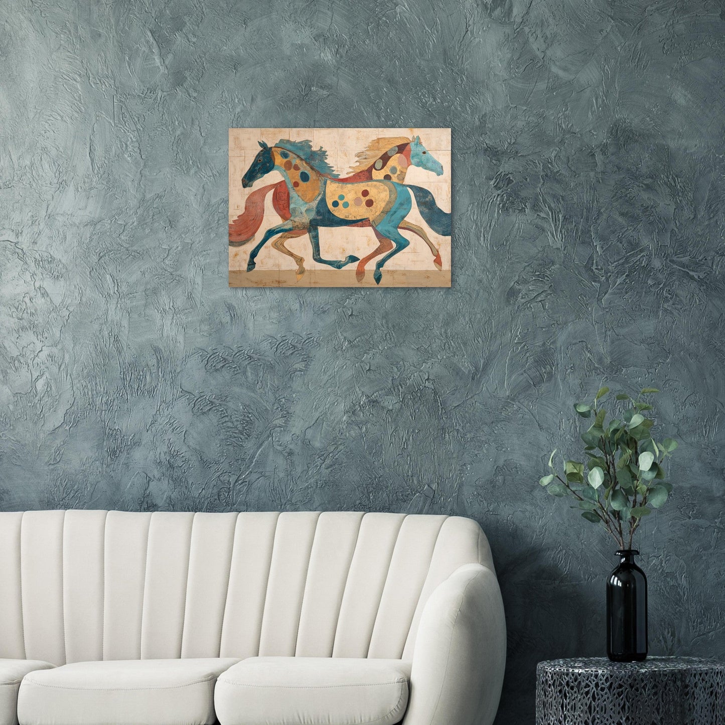 Play – Colorful Horse Art Poster