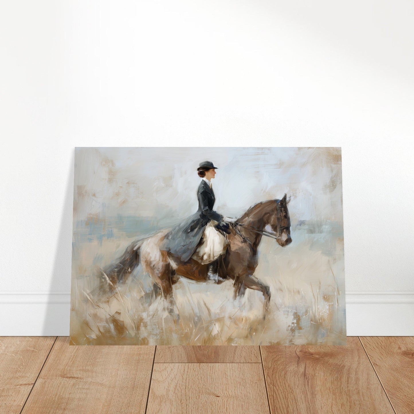 Timeless Ride - Classic Equestrian Art Poster