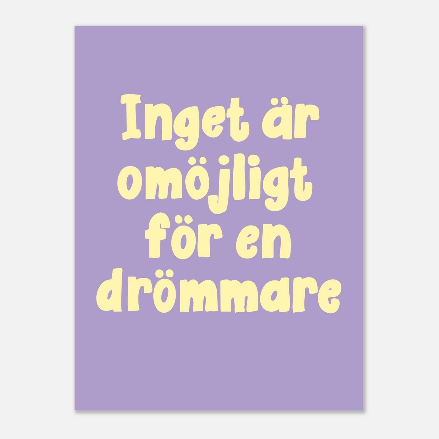 Poster | Drömmare