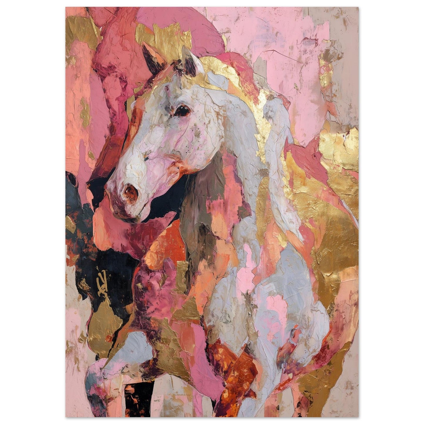 Blush & Gold – Soft Power - Poster