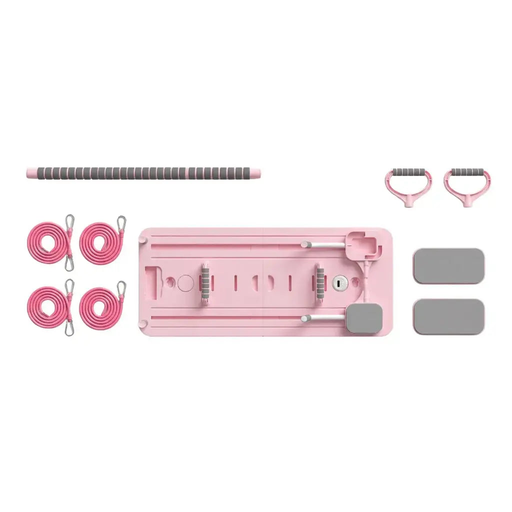 Multi-Functional Pilates Board & Home Gym System with Resistance Bands – Livnorr