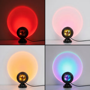 16 color modes of the Sunset Projection Light